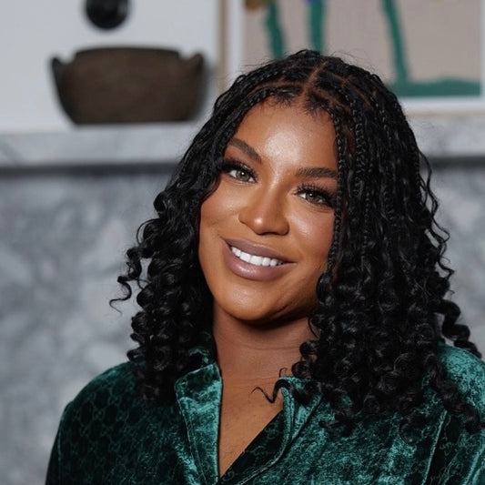 The London — 14” Boho Knotless Braided Wig | Beauty By Ester Dean