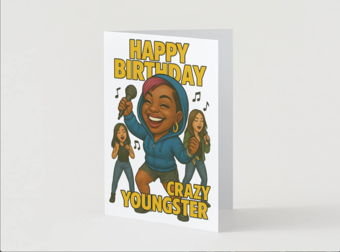 “Funny, fierce, and unforgettable—Ester Dean’s crazy youngster birthday card.”
